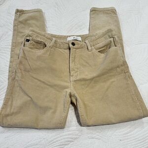 Cream corduroy Kancan pants size 29